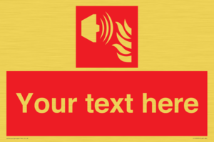 Custom Fire: Fire alarm sounder